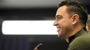 Rueda de prensa de Xavi Hernández FC Barcelona