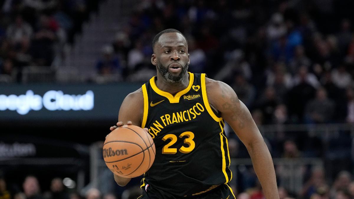 Draymond Green, en un partido de los Golden State Warriors contra Milwaukee Bucks