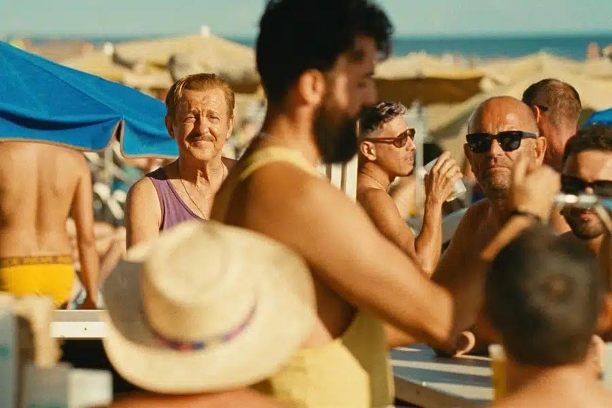 Un instante de la película Maspalomas.