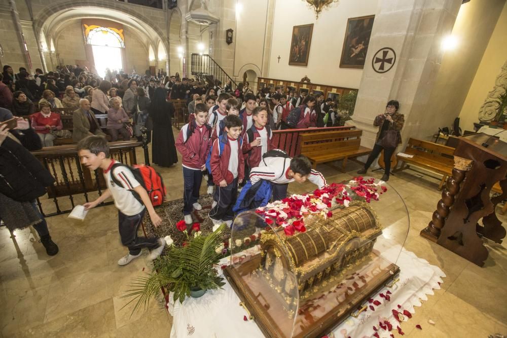 Las reliquias de Santa Teresa del Niño Jesús ya están en el monasterio de Santa Faz.