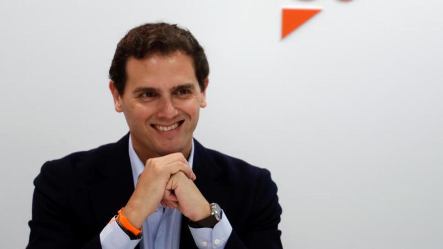 El lÃ­der de Cs Albert Rivera.