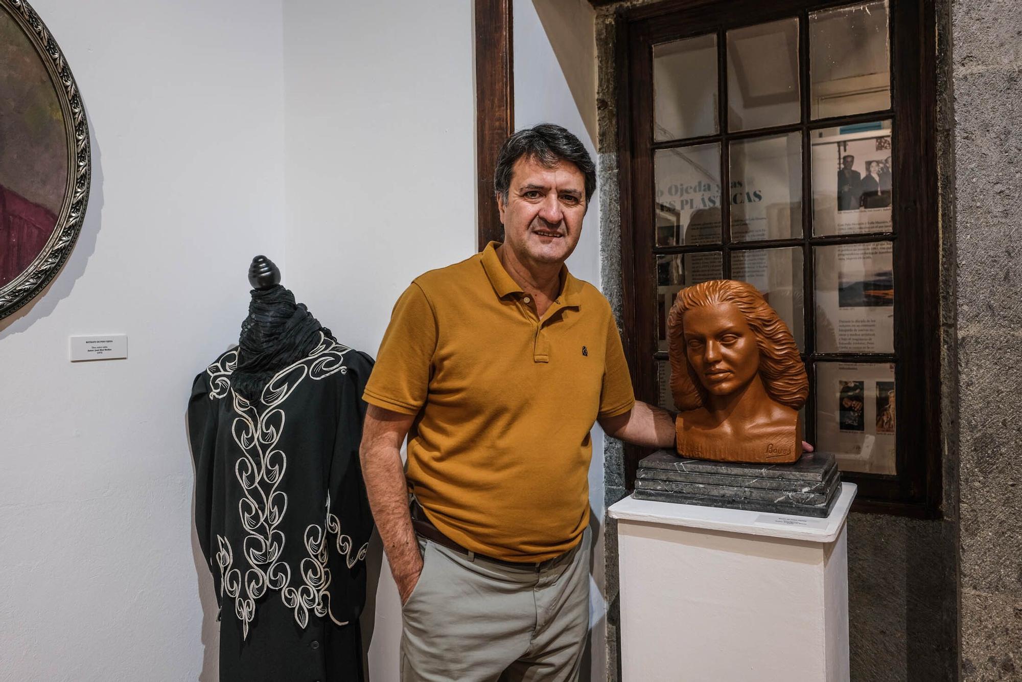 Sala dedicada a la escritora Pino Ojeda en el museo municipal de Arucas