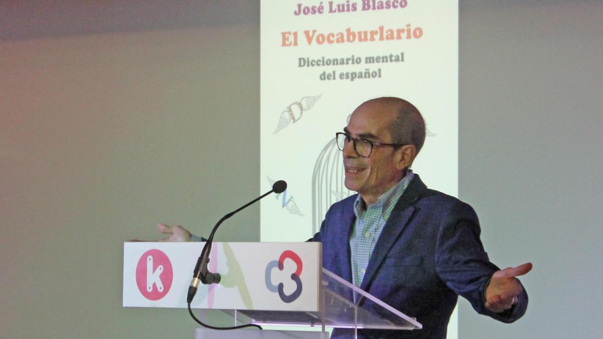 José Luis Blasco, autor de 'El vocaburlario. Diccionario mental del español'.
