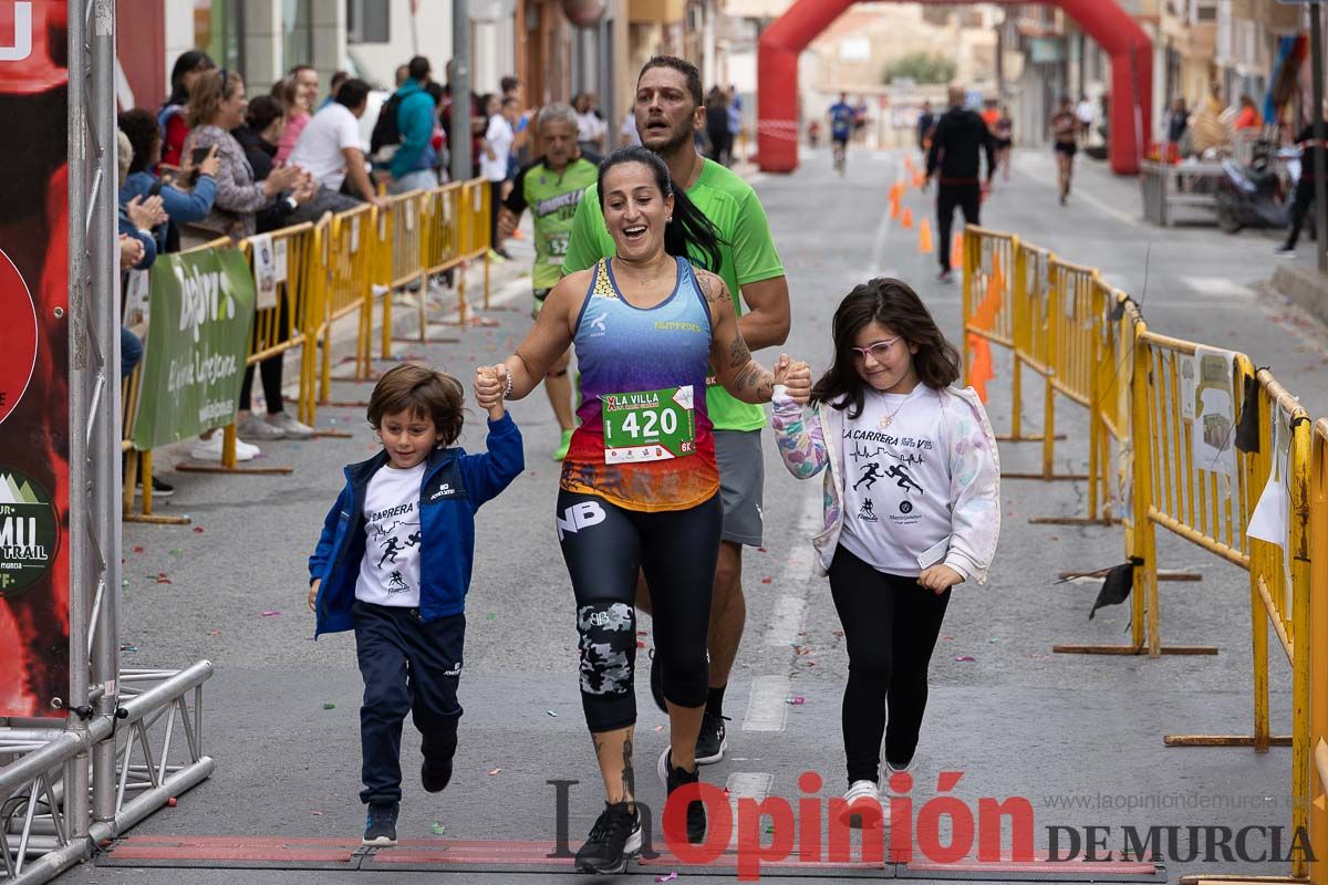 Carrera Popular Urbana y de la Mujer de Moratalla ‘La Villa, premio Marín Giménez (línea de meta)