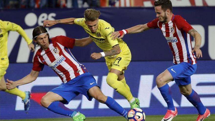 Un gol de Soriano da la victoria al Villarreal en el Calderón