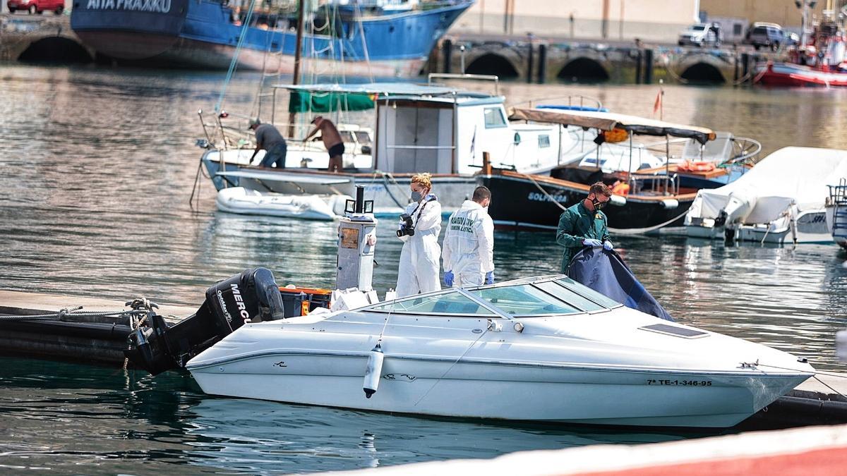 Coche y barco del hombre desaparecido con sus hijas en Tenerife