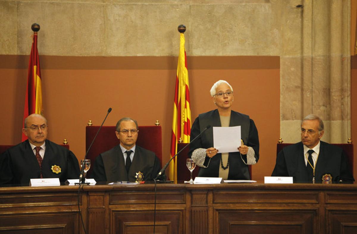 Anna Magaldi pren possessió com a nova fiscal en cap de Catalunya.