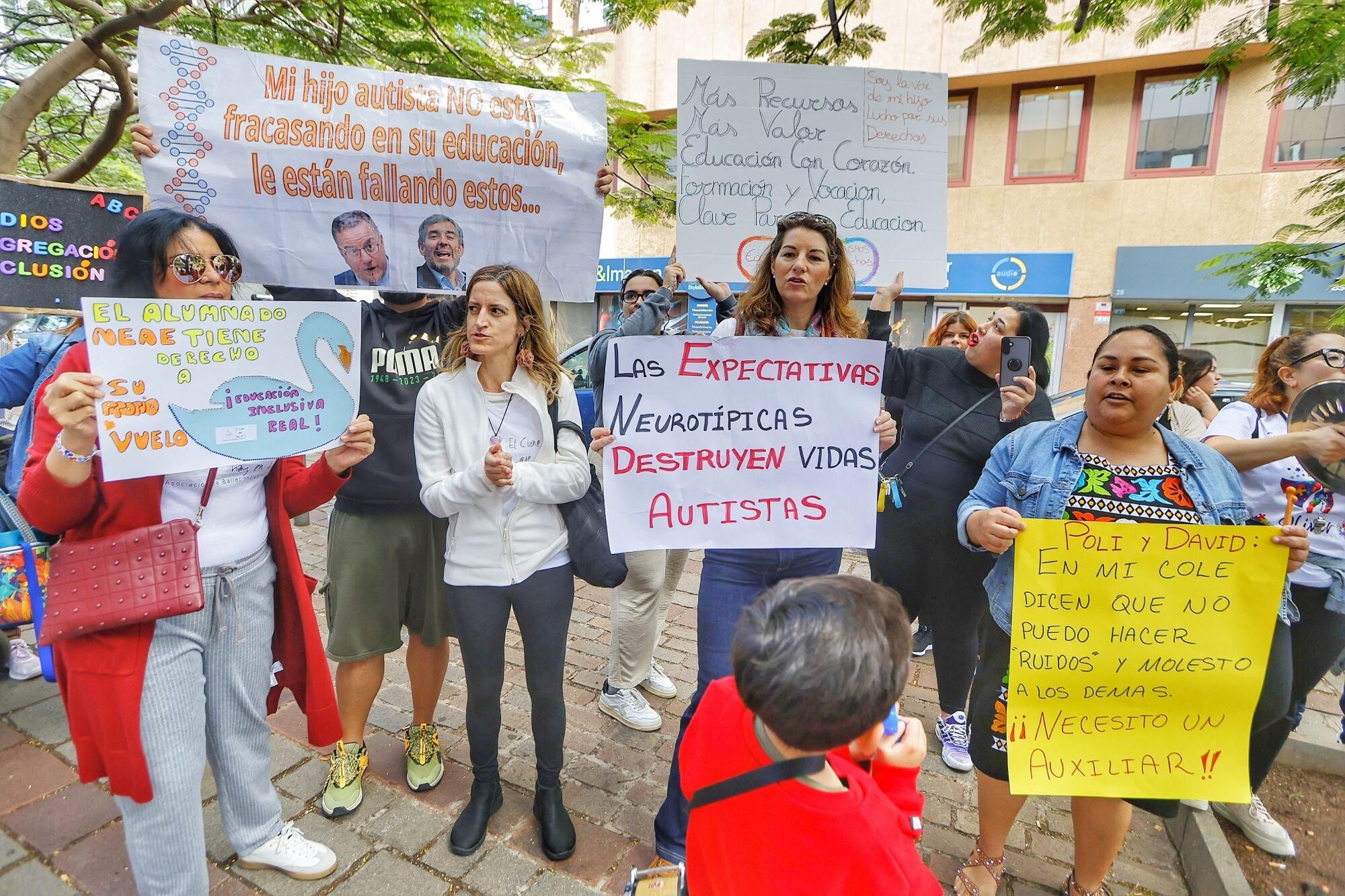 Movilización de alumnos con necesidades especiales