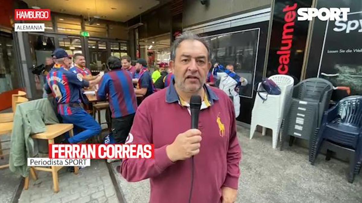 Ferran Correas trae la última hora del Barça desde Hamburgo