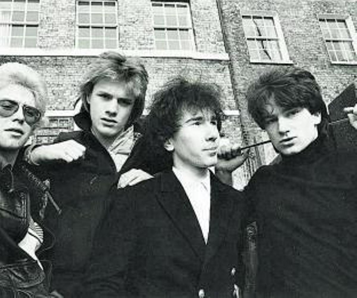 U2, cuando empezaba su triunfal carrera.