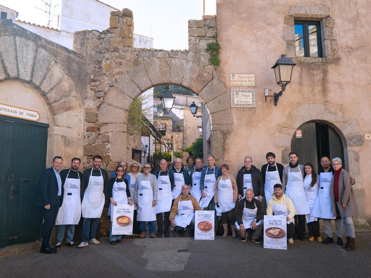 Els participants a la presentació de la campanya.