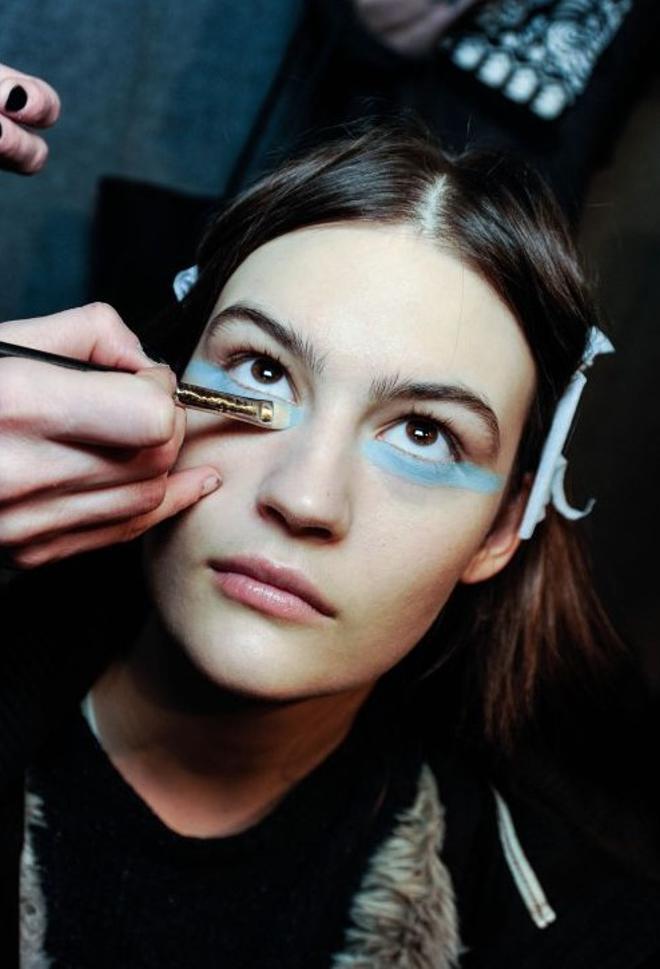 Eyeliner de color: azul protagonista