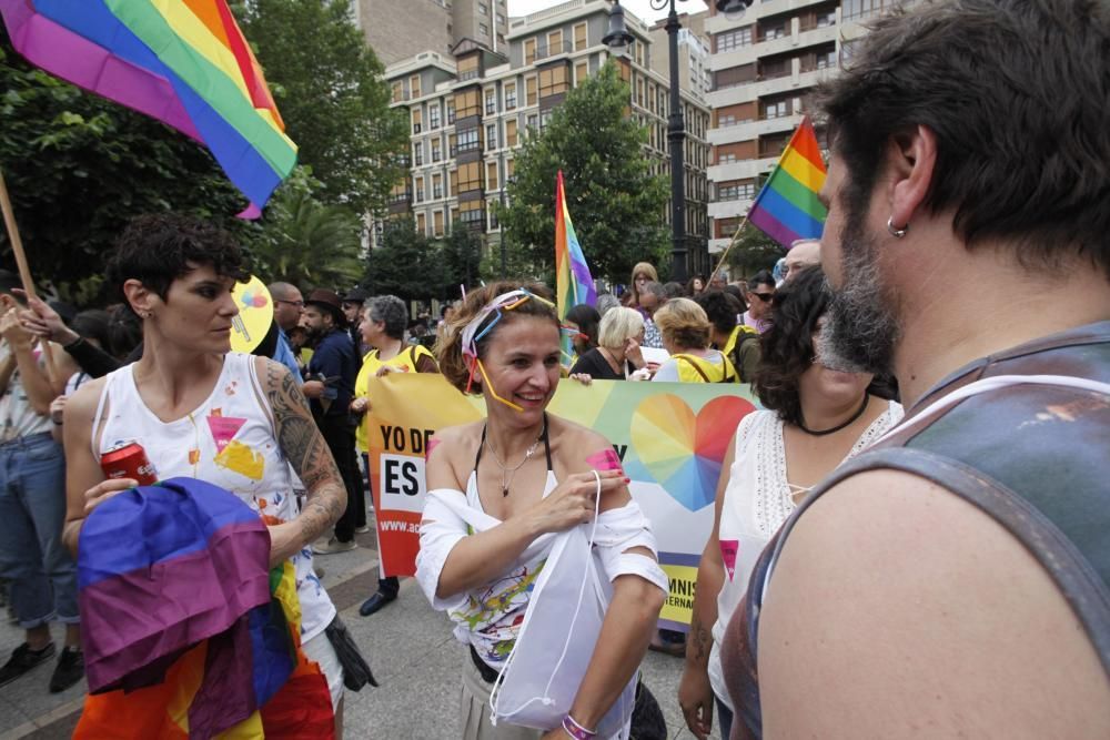 Manifestación del Orgullín del Norte.