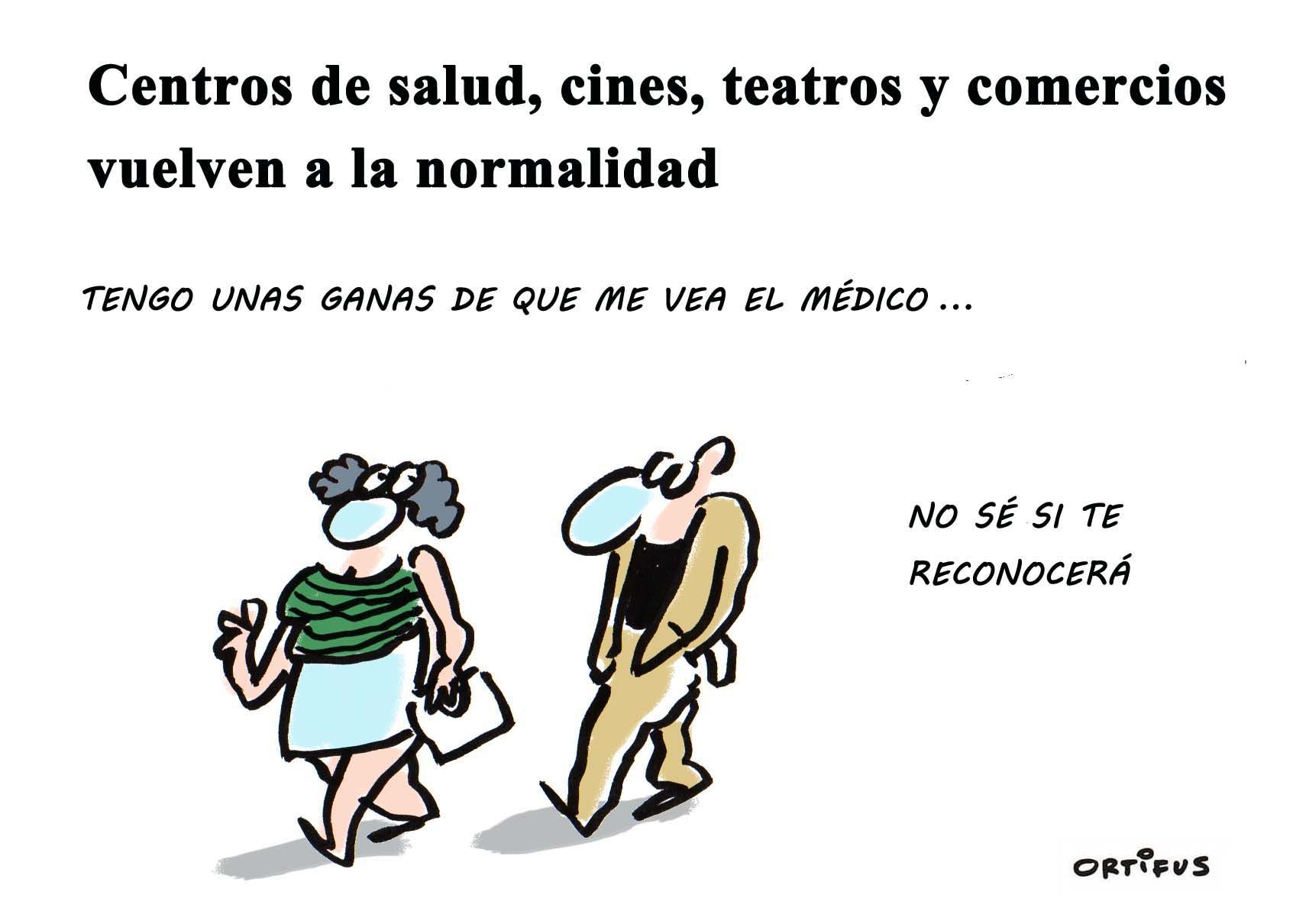 Centros de salud, cines, teatros, y comercios vuelven a la normalidad