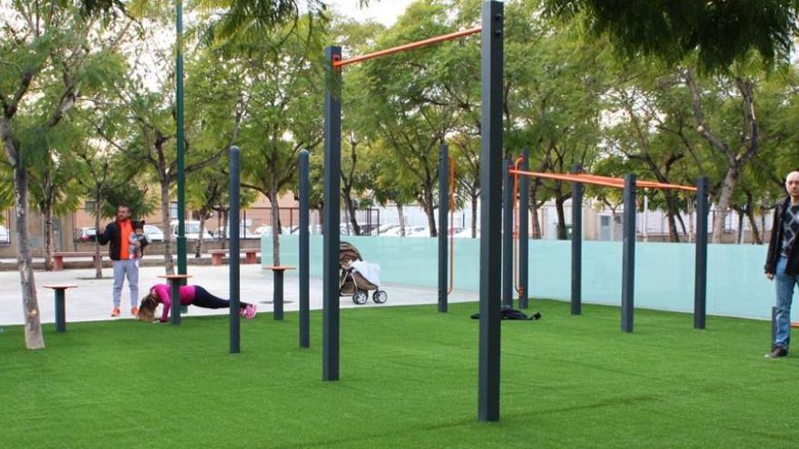 Almassora destinará 45.000 € a ampliar el gimnasio al aire libre