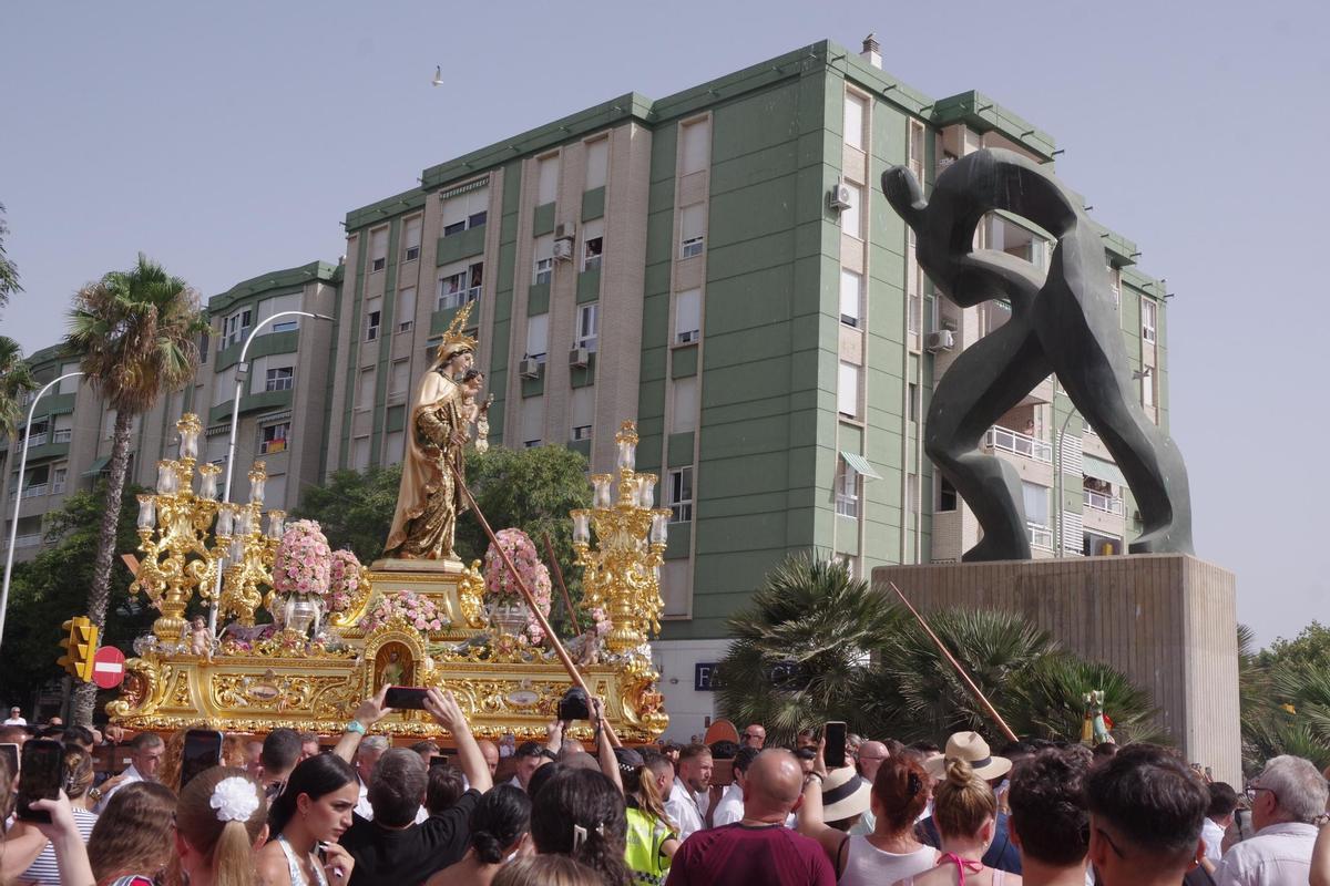 Las mejores imágenes de la procesión de Nuestra Señora del Carmen de Huelin Las mejores imágenes de la procesión de Nuestra Señora del Carmen de Huelin