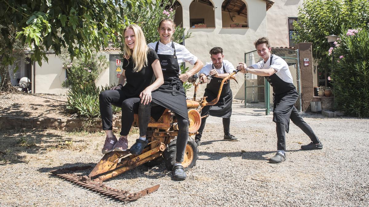 La Masia Germans Parareda: de la coliflor al curri a la paella de gambes