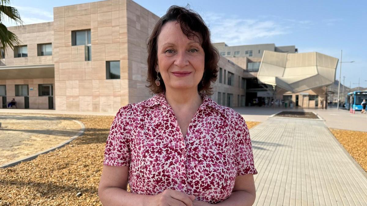 La diputada regional de Podemos María Marín.