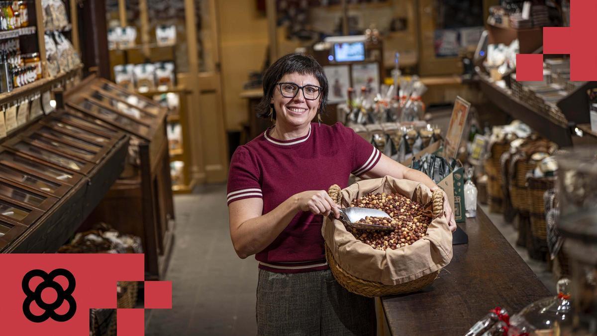 Gemma Marin, directora de Casa Gispert en la tienda del Born