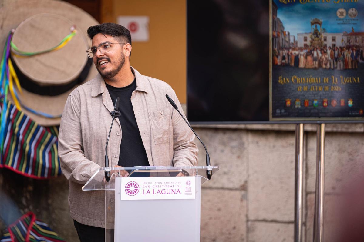 Presentación de las fiestas y romería de San Benito en San Cristóbal de La Laguna.