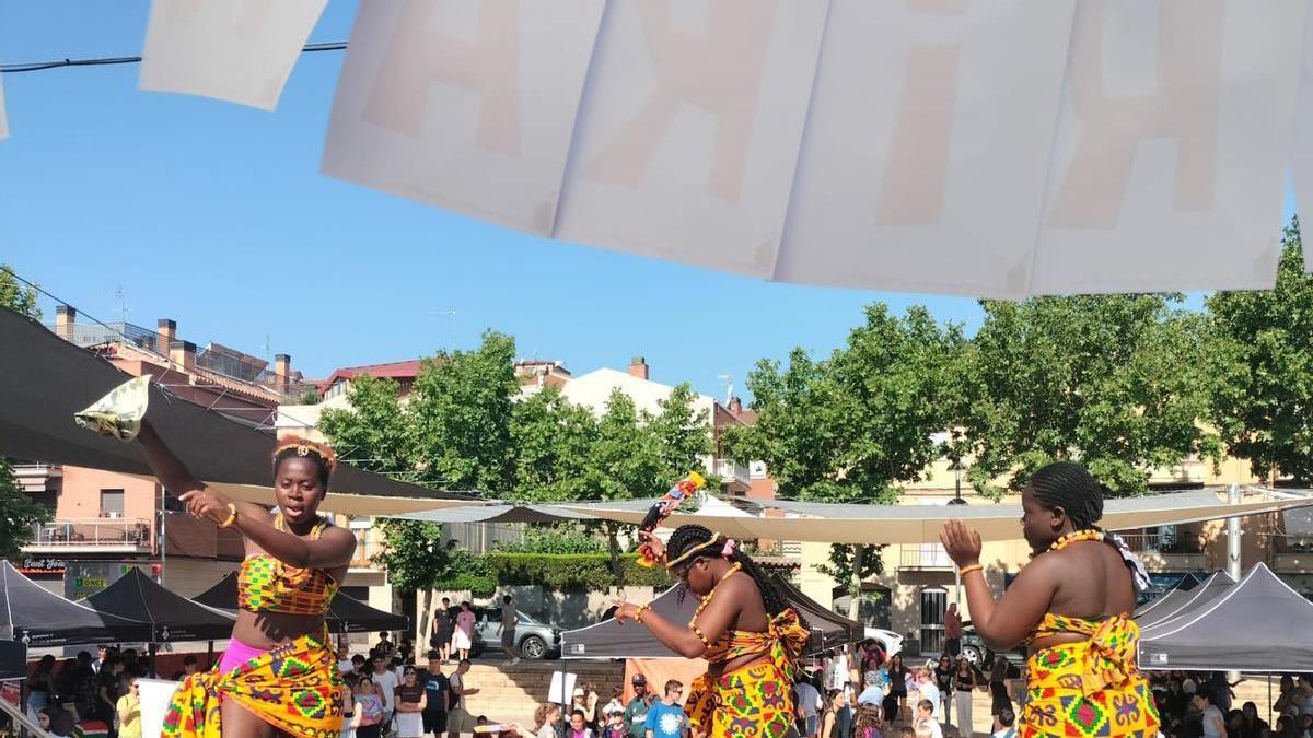 L’actuació de l’Associació de Ghana del Bages, un dels moments més especials