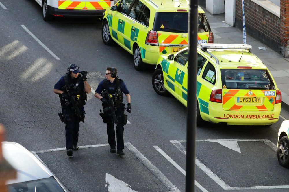 Diversos ferits per una explosió al metro de Londres