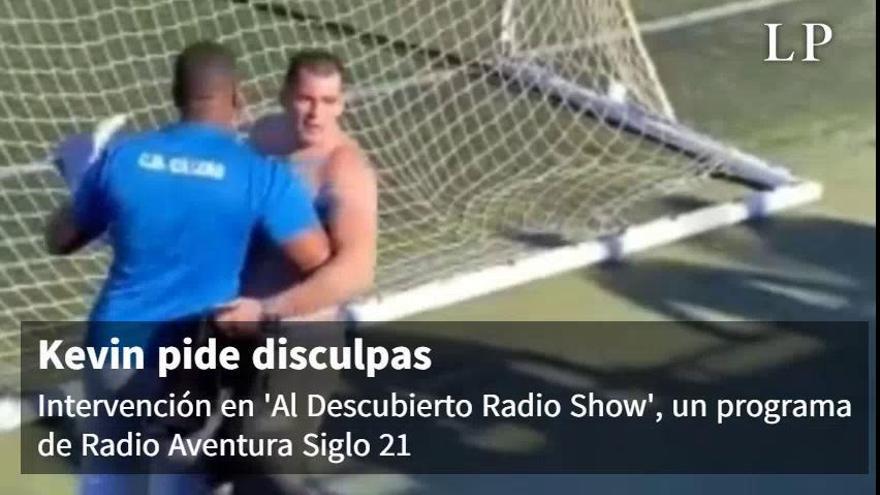 Audio donde Kevin pide disculpas a los presentes en el partido de benjamines por tratar de agredir al árbitro