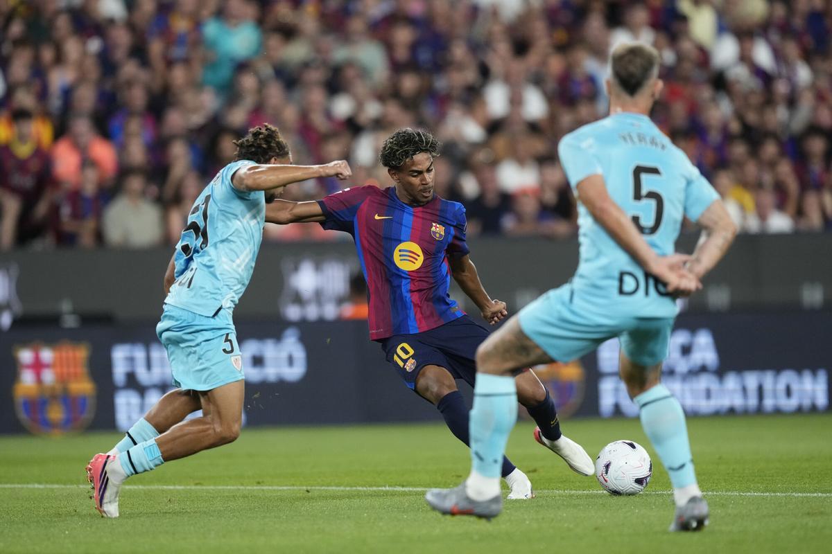 LaLiga EA Sports: Barcelona - Athletic, en imágenes.