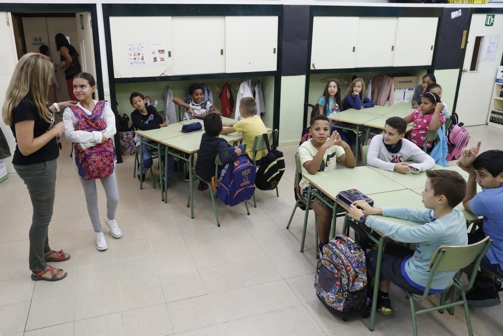 Primer dia de classe al Cassià Costal de Girona