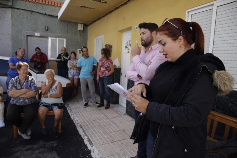 Desalojo de una veintena de viviendas en Güímar