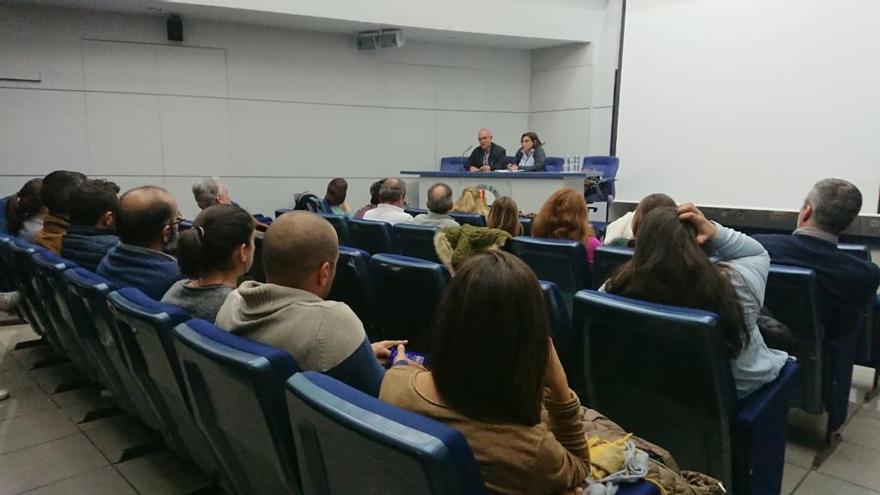 Reunión de ayer del Sindicato de Médicos de Santa Cruz de Tenerife.