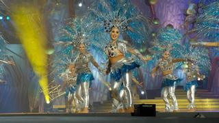 Final resbaladiza en el Concurso de Comparsas del Carnaval de Las Palmas de Gran Canaria