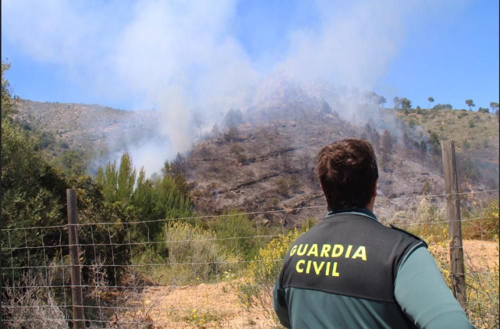 Waldbrand bei Andratx