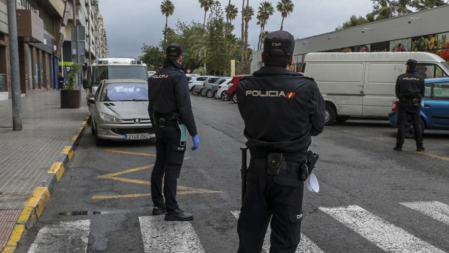 Actuación de los policias ante el coronavirus