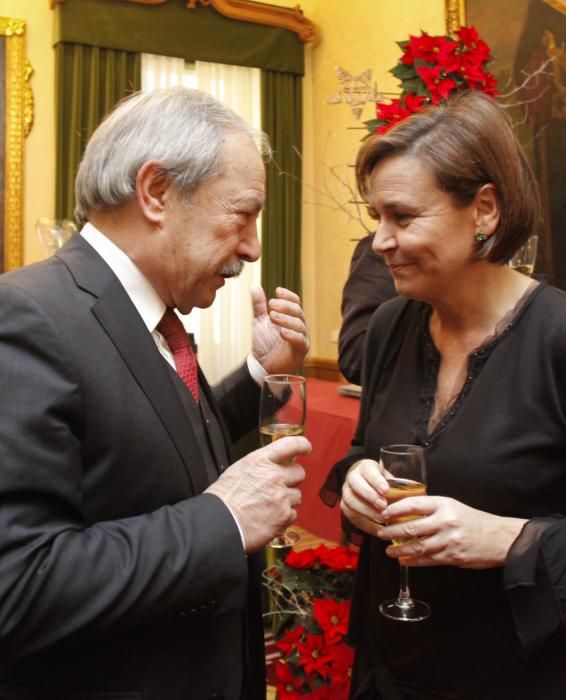 Brindis navideño de los alcaldes asturianos