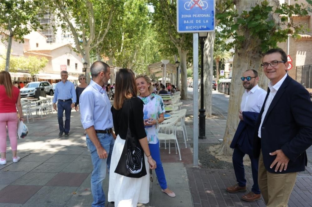 Albert Rivera visita Murcia y Los Alcázares