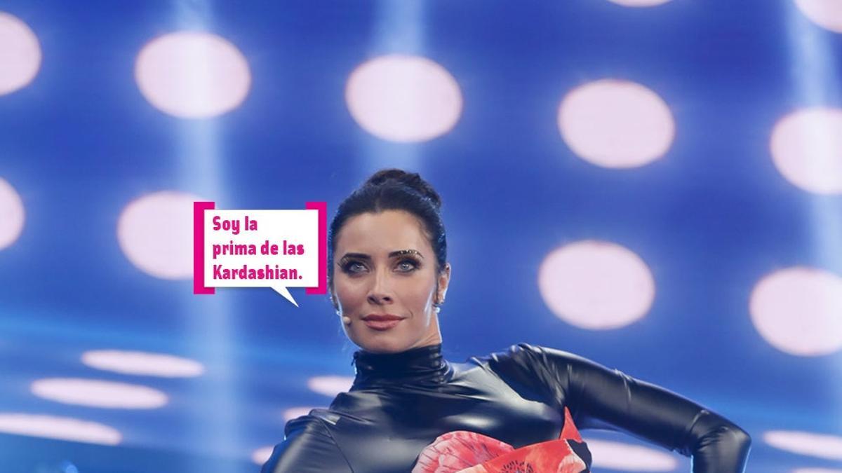 Pilar Rubio vestida de Kendall Jenner en El Hormiguero