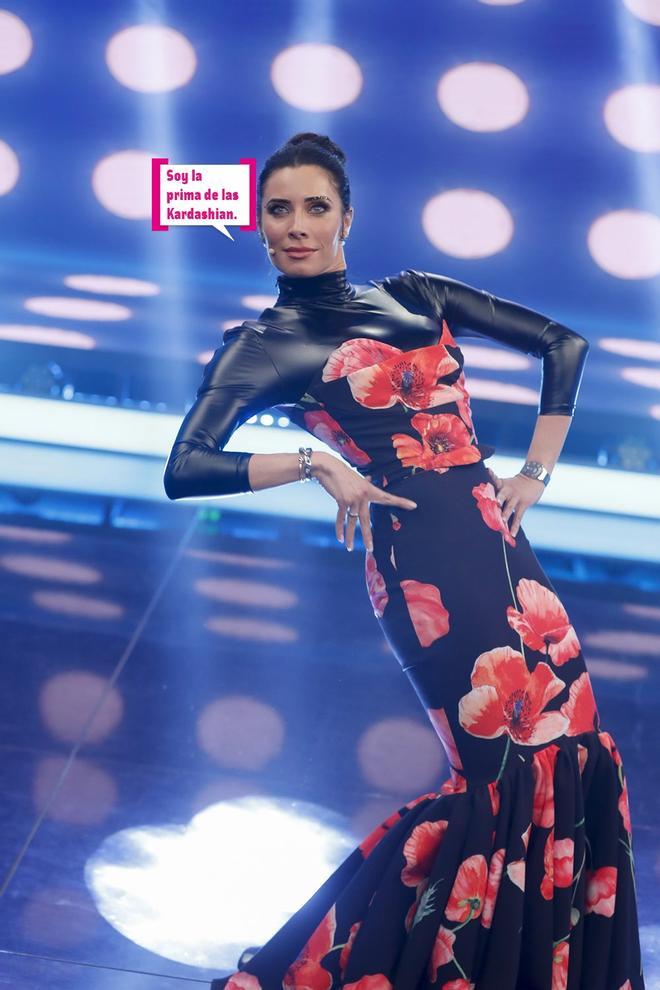 Pilar Rubio vestida de Kendall Jenner en El Hormiguero