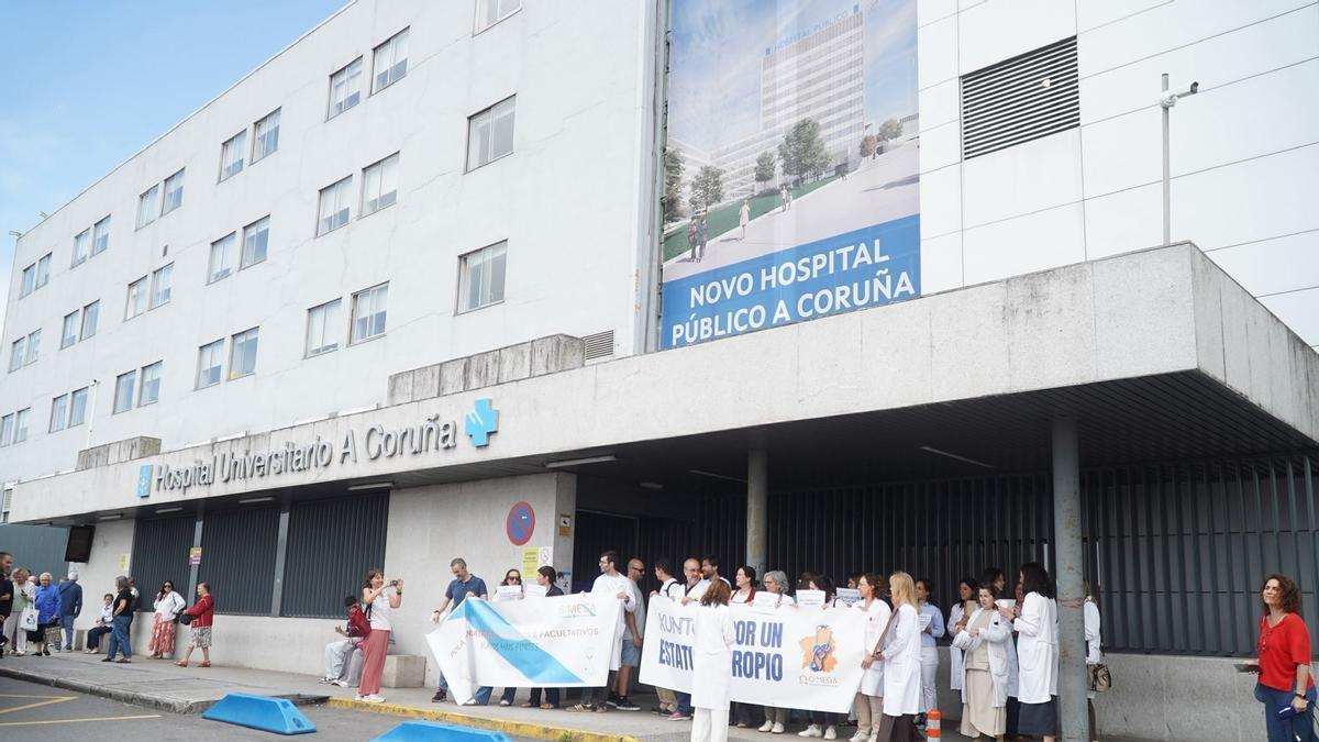 Huelga de médicos en A Coruña