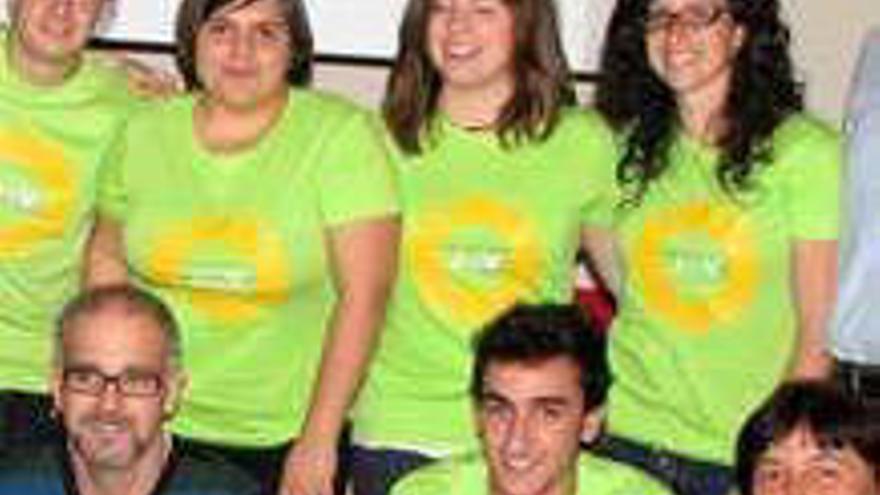 Grupo de Jóvenes Verdes.