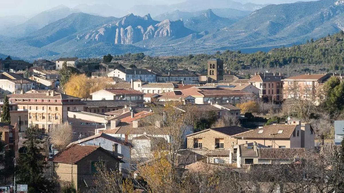 Vistas panorámicas de Ayerbe.