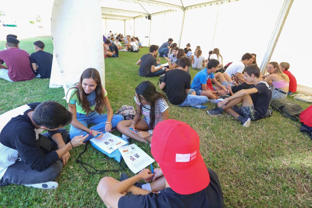 La Ciudad Deportiva de Torrevieja ha acogido los actos en torno al Día Europeo de las Lenguas organizado por la Conselleria de Educación