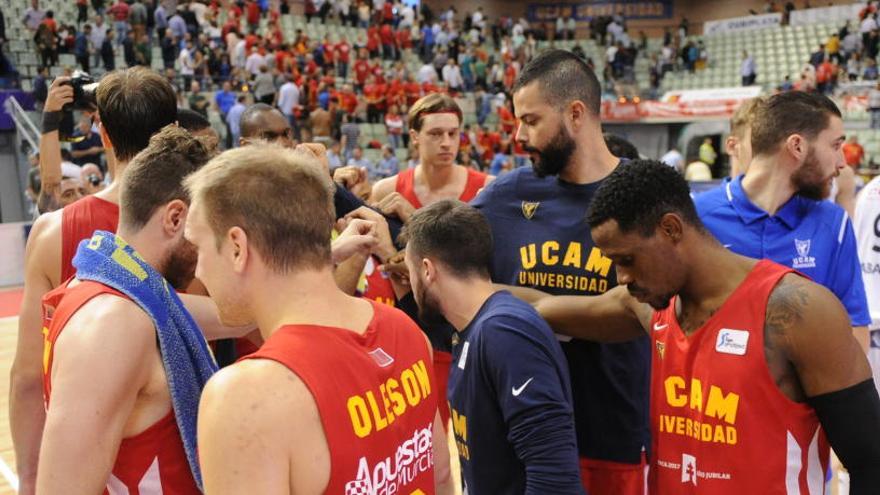 Un herido UCAM vuelve a la Champions en Israel