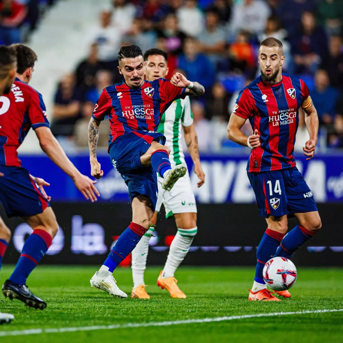 El 3-1 del SD Huesca en el SD Huesca 4 - 1 Córdoba CF de la jornada 6 de LaLiga Hypermotion