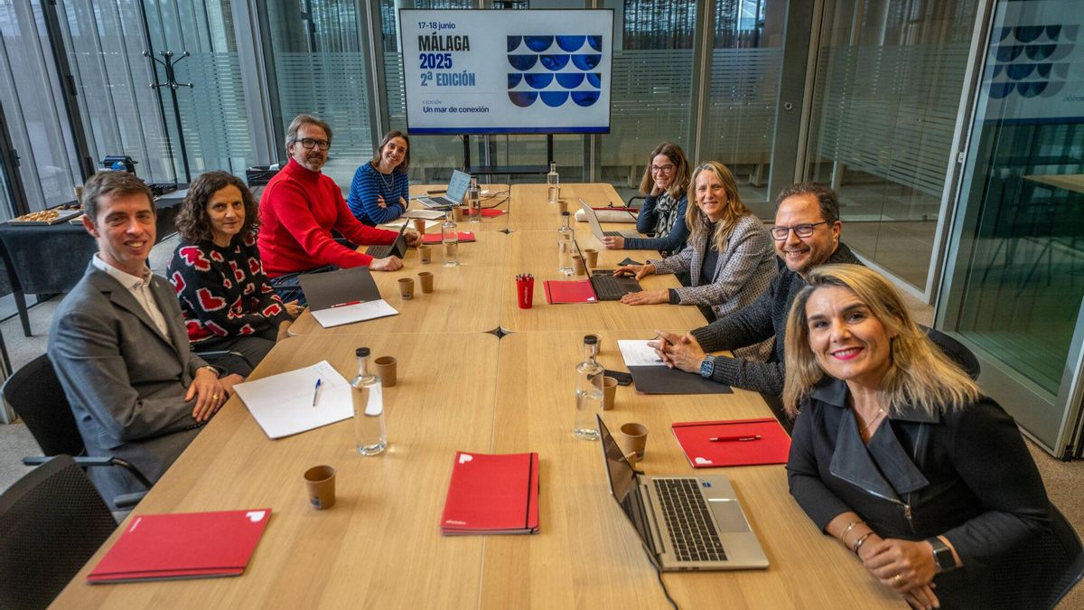 Reunión de Consejo de Expertos de la Economía Azul del Foro Económico del Mediterráneo, en la sede de El Periódico.