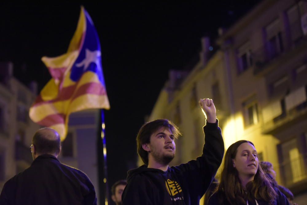 5.000 persones es manifesten a Manresa per protestar contra la repressió policial