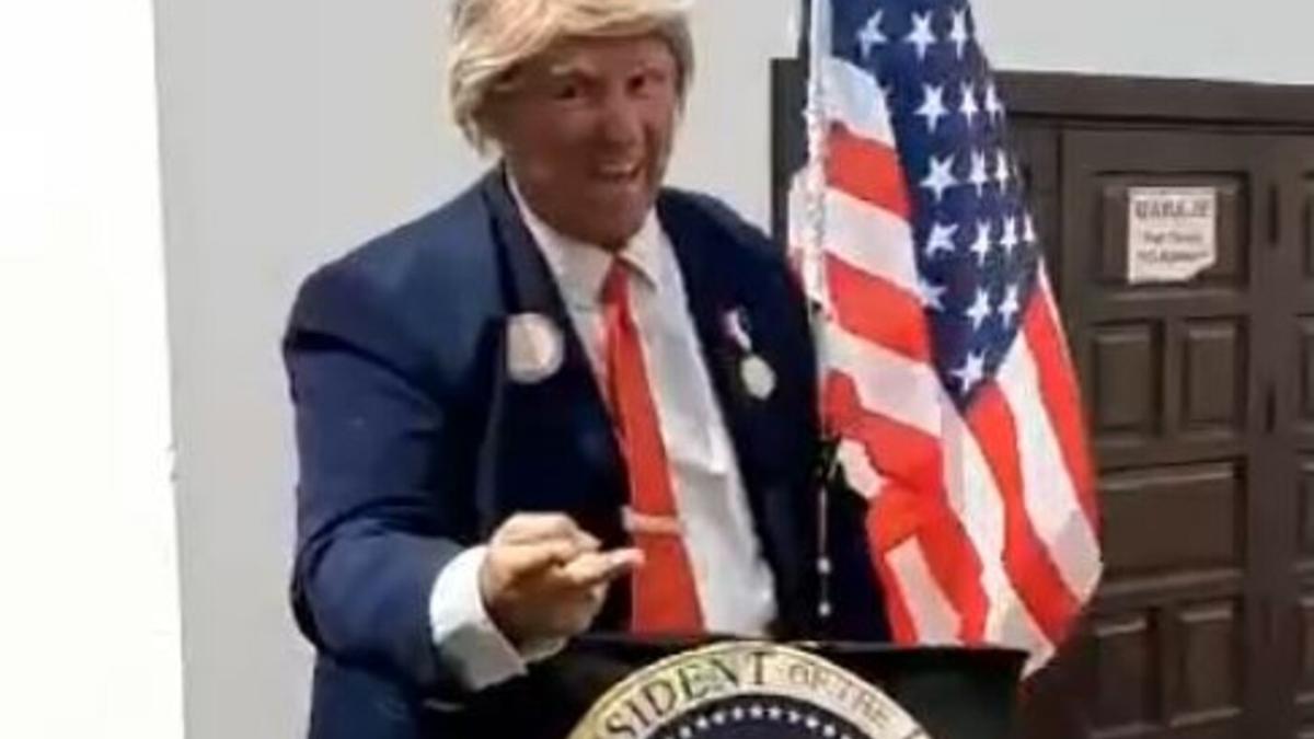 Donald Trump se cuela en el Carnaval de Canarias 2025