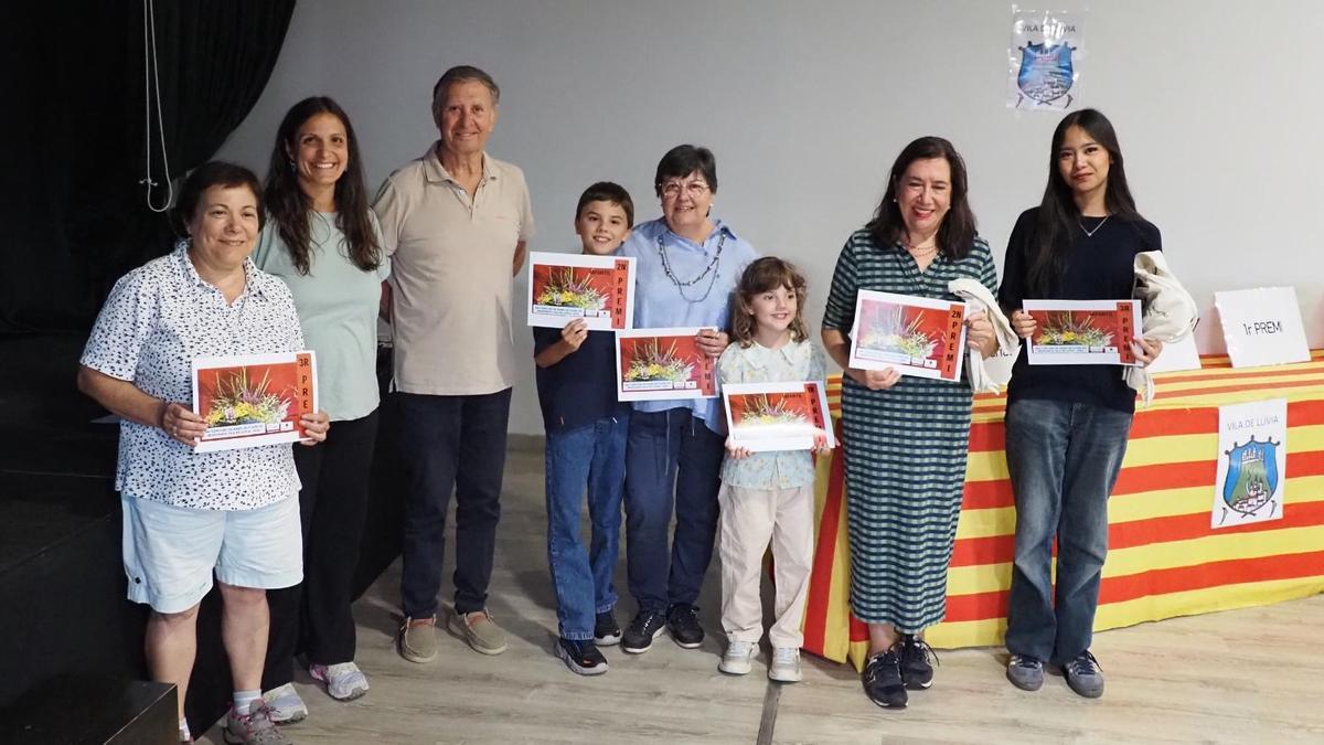 Els guanyadors de les diferents categories del concurs