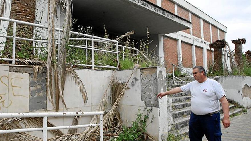 El declive de una sede sindical