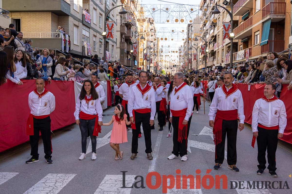 Procesión de subida a la Basílica en las Fiestas de Caravaca (Bando de los Caballos del vino)